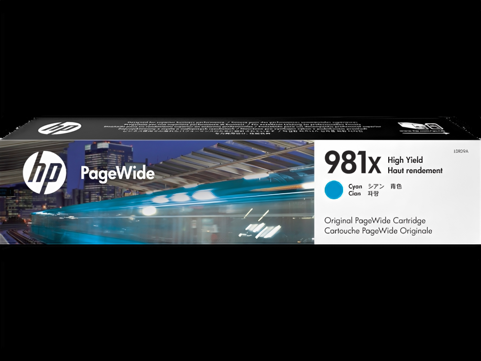 Картридж струйный HP 981X L0R09A, голубой