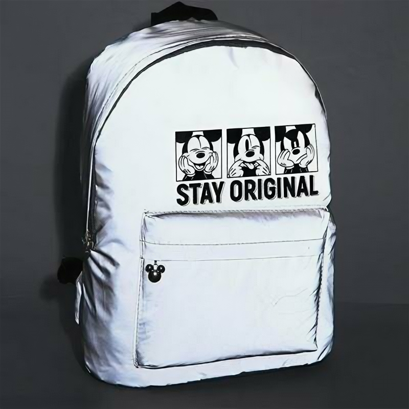Рюкзак светоотражающий"STAY ORIGINAL" Микки Маус 30*42*12 см Disney 5532503 .