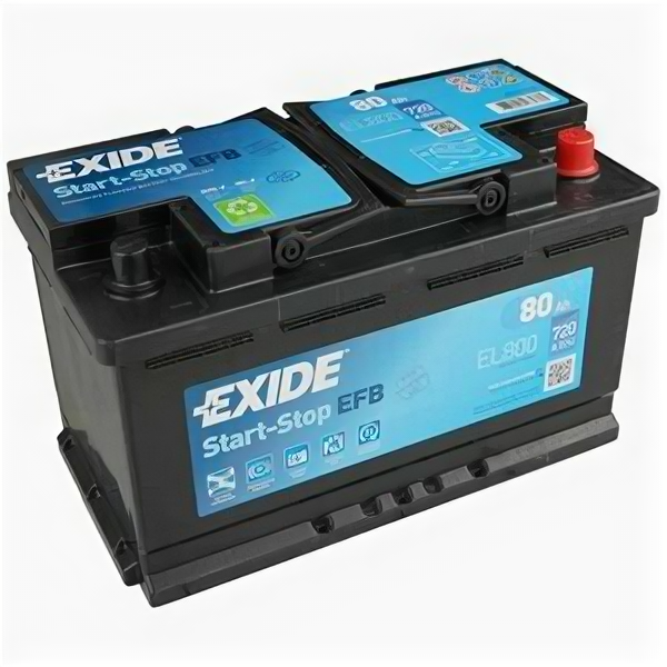 Аккумулятор Exide EL800 EFB Start-Stop 80 Ач 720А