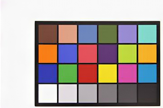 Цветовая таблица для профилирования ColorChecker 24