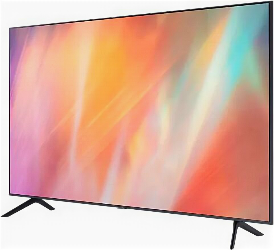 75" Телевизор Samsung UE75AU7100UXRU, 4K Ultra HD, титан, SMART TV, Tizen OS