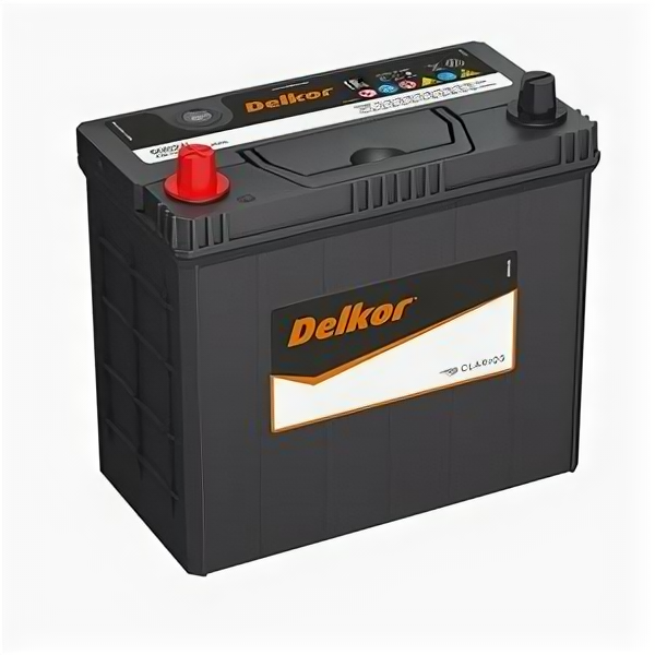 Аккумулятор Delkor 70B24R 55 Ач 490А прямая полярность