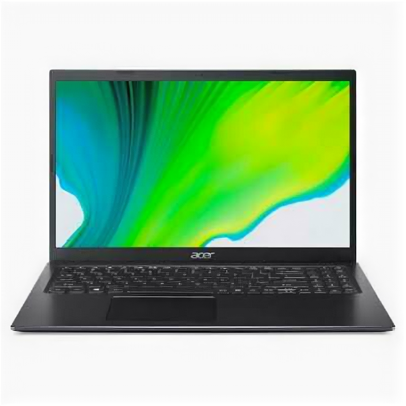 Ноутбук Acer Aspire 5 A515-56-52NX Intel Core i5 1135G7, 2.4 GHz - 4.2 GHz, 8192 Mb, 15.6" Full HD 1920x1080, 256 Gb SSD, DVD нет, Intel Iris Xe Graphics, DOS, черный, 1.9 кг, NX.A18ER.009