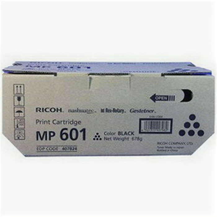 Тонер тип MP601 черный (black) [407824] для Ricoh