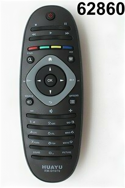 Пульт Huayu для Philips RM-D1070 корпус 2422 549 90301 LCD LED TV универсальный пульт - фото №1