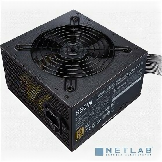 Блок питания 650w cooler master mwe bronze