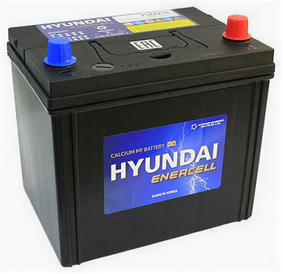 Автомобильный аккумулятор HYUNDAI Enercell 75D23L 242х175х190