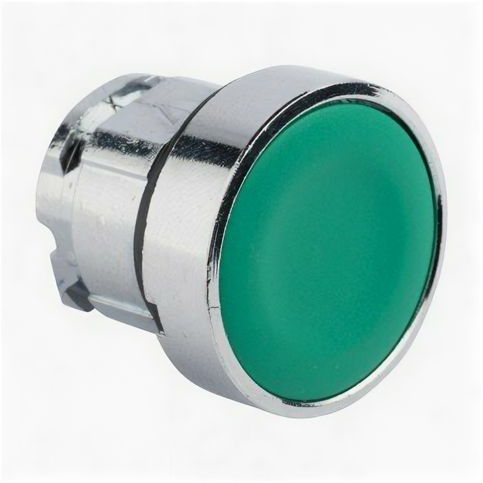 EKF Исполнительный механизм кнопки XB4 зеленый плоский возвратный без фиксации, без подсветки XB4BA-G