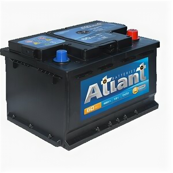 Аккумулятор ATLANT Extra Power 60 Ач 500А обратная полярность