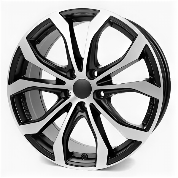   Alutec W10 9x20 5x112 ET35 D70.1 Racing Black Front Polished