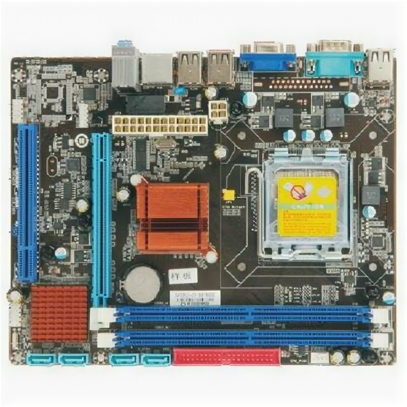 Материнская плата G41crl3, Socket 775, IntelG41+ICH7, 2xDDR2-800, D-sub, 1xPCI-Ex16, 1xPCI, 4xSATA2 .