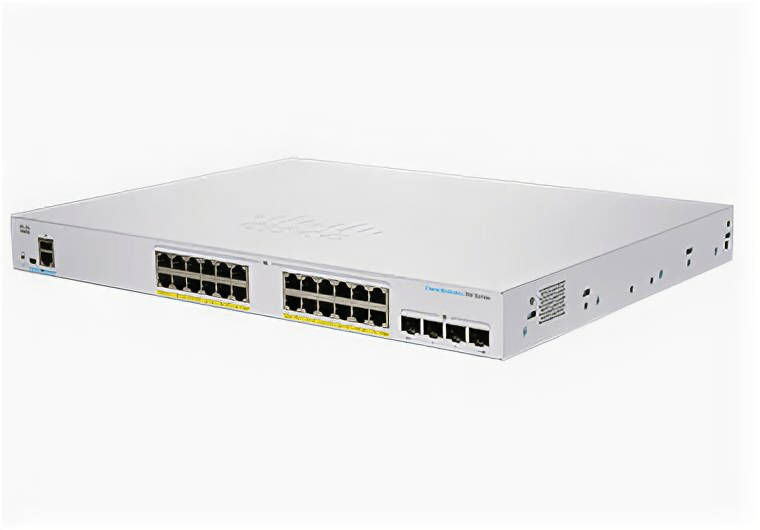 Коммутатор Cisco CBS350-24P-4G-EU