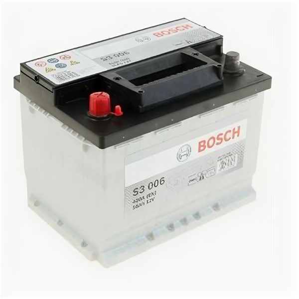 Аккумулятор Bosch S3 006 56 Ач 480А прямая полярность