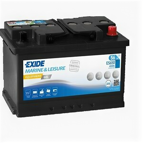 Аккумулятор Exide Equipment GEL ES650 56 Ач 410А