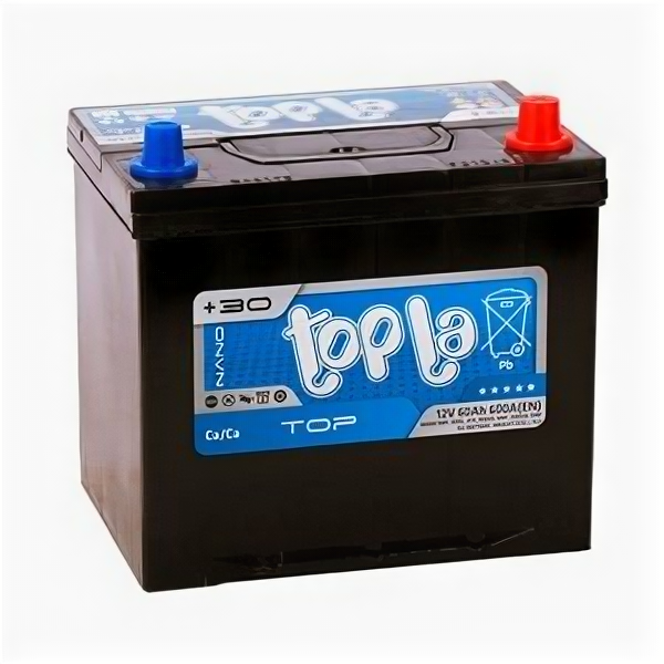 Аккумулятор Topla Top Asia 60 Ач 600А обр. пол.