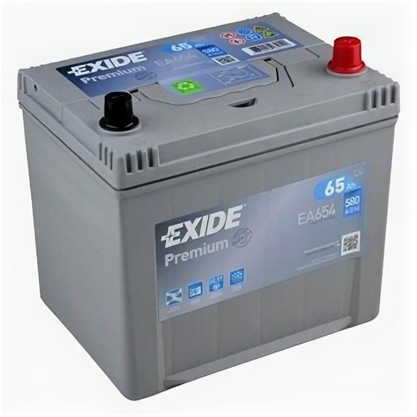 Аккумулятор Exide Premium EA654 65 Ач 580А