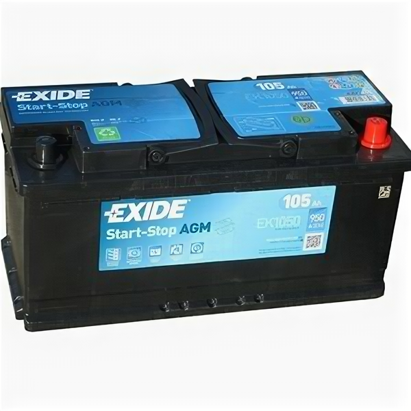 Аккумулятор Exide EK1050 AGM Start-Stop 105 Ач 950А