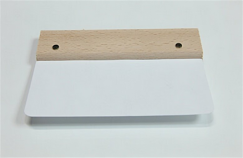 фото Шпатель декоративный с деревянной ручкой (160мм)