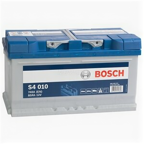 Аккумулятор Bosch S4 010 80 Ач 740А низкий