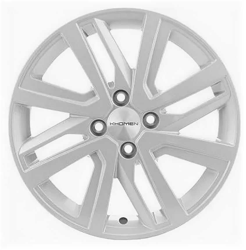Колесный Диск Khomen Wheels KHW1609 (Xray) 6x16 4x100 D60,1 ET41 F-Silver