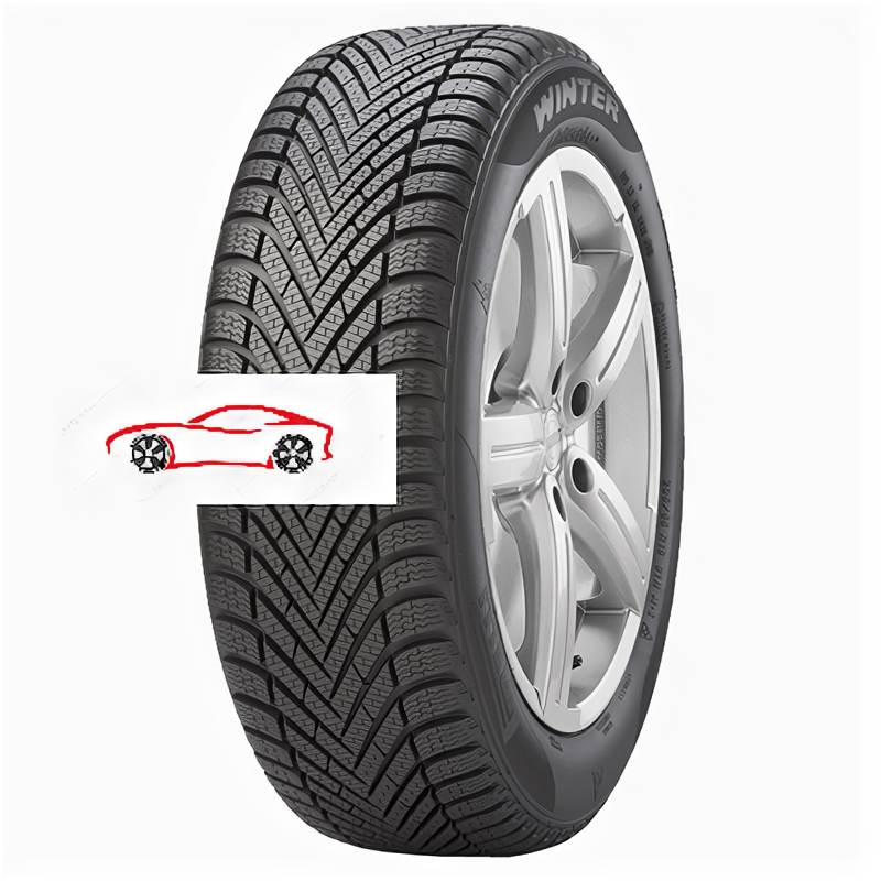 Зимние нешипованные шины Pirelli Cinturato Winter (175/70 R14 84T) - 2018 года выпуска