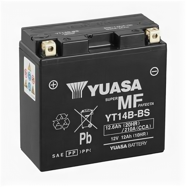 Аккумулятор мото Yuasa YT14B-BS (YT14B-4)