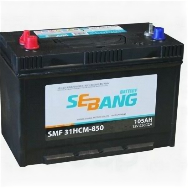 Аккумулятор Sebang Marine SMF 31HCM-850 105 Ач 850А