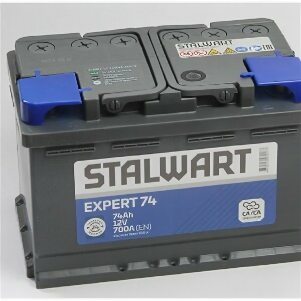 Аккумулятор Stalwart Expert 74 Ач 700А прямая полярность
