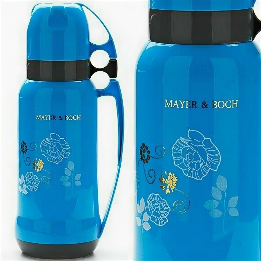 Термос 1,8л пластик с стеклянной колбой MayerBoch 21649 KSMB-21649