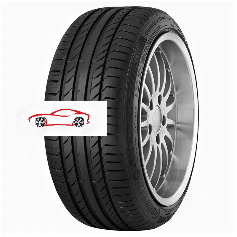 Летние шины Continental ContiSportContact 5 (235/50 R17 96W) - 2013 года выпуска