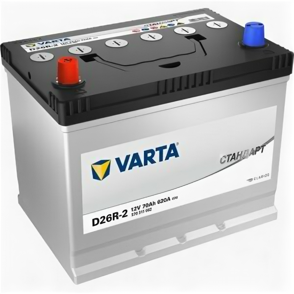 Аккумулятор Varta Стандарт D26R-2 70 Ач 620А прям. пол.