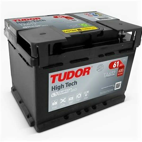 Аккумулятор Tudor High Tech TA612 61 Ач 600А низкий