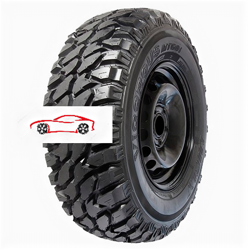 Летние шины HiFly Vigorous MT601 12,5/0 R15 108Q