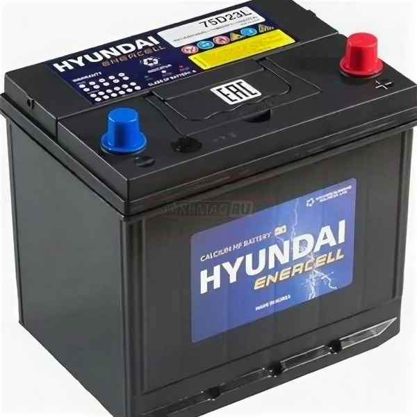 Аккумулятор Hyundai Energy 75D23L 65 Ач 520А обр. пол.