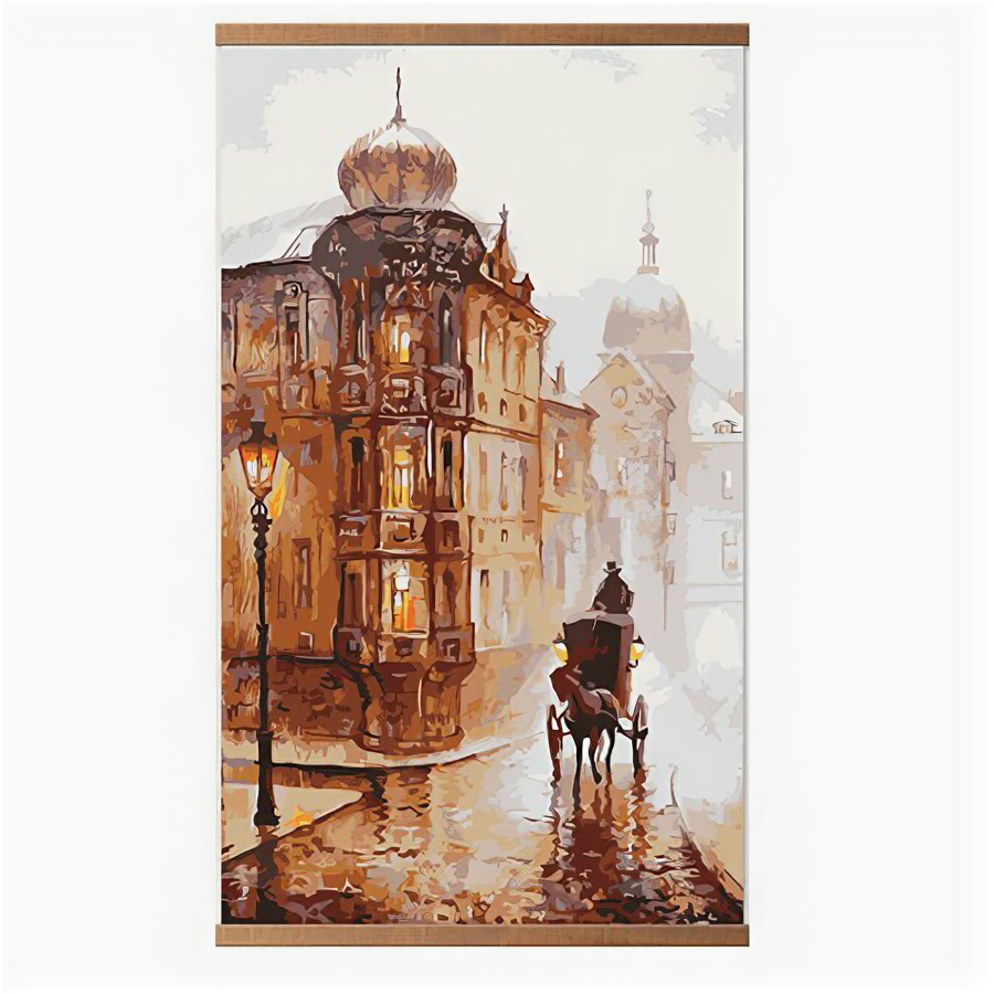 Инфракрасный настенный пленочный обогреватель Домашний очаг - картина Старая Прага