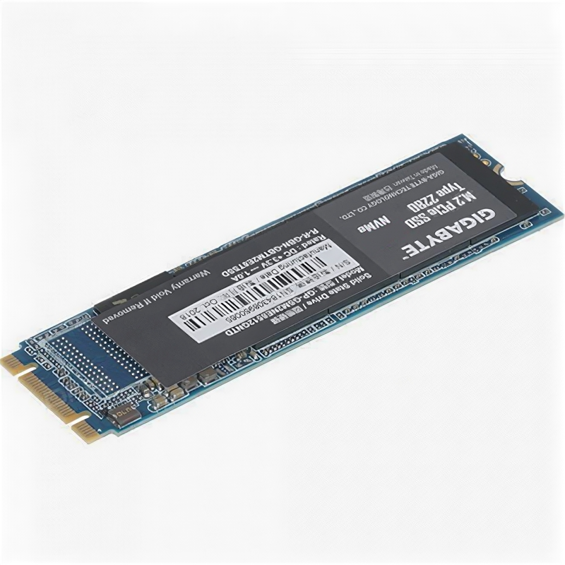 M.2 2280 128GB Gigabyte Client SSD Gp-gsm2ne3128gntd PCIe Gen3x4 with NVMe, 1550/550, Iops 100/130K,