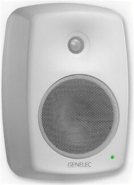 Genelec 4010AW активный студийный монитор, НЧ 3" 25Вт, ВЧ 0.75" 25Вт, цвет белый