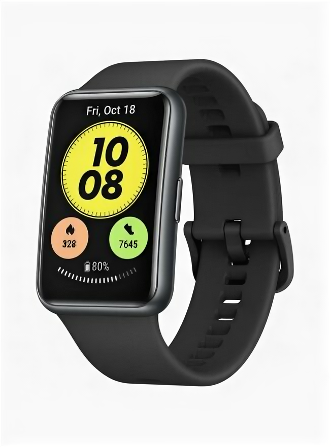 Huawei Watch Fit New, графитовый чёрный
