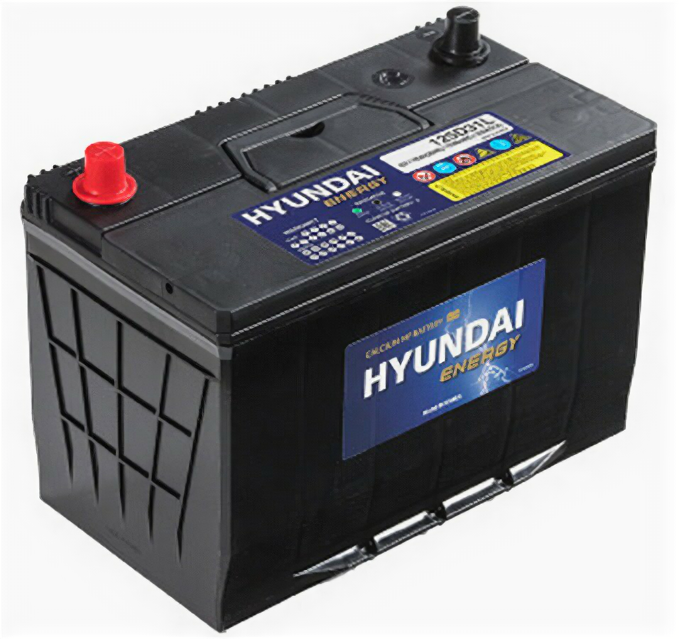 Аккумулятор для грузовиков HYUNDAI Enercell 125D31L 306х173х225