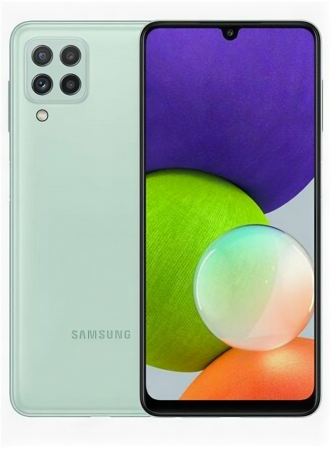 Мобильный телефон Samsung Galaxy A22 4/64GB (Мятный)