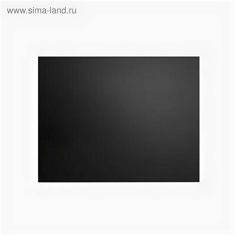 Доска меловая без рамки 900*600 мм, цвет чёрный 4760734 .