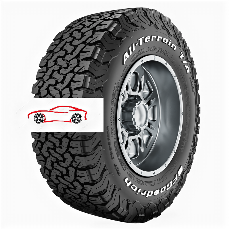 Всесезонные шины BFGoodrich All Terrain T/A KO2 265/65 R18 117/114R