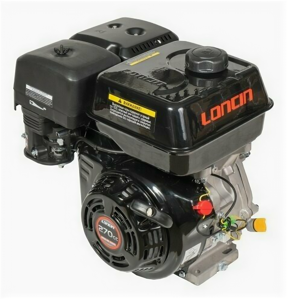 Двигатель для садовой техники Loncin G270F (C type) D25.4 - фотография № 3