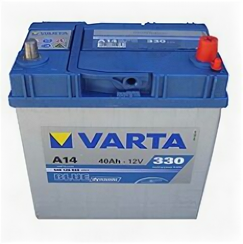 Аккумулятор 40 а/ч, европейская полярность, тонкие клеммы VARTA 540 126 033 BLUE dynamic (A14) VAR540126-BD