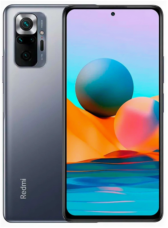 Смартфон Xiaomi Redmi Note 10 Pro 8/256 ГБ RU, серый оникс