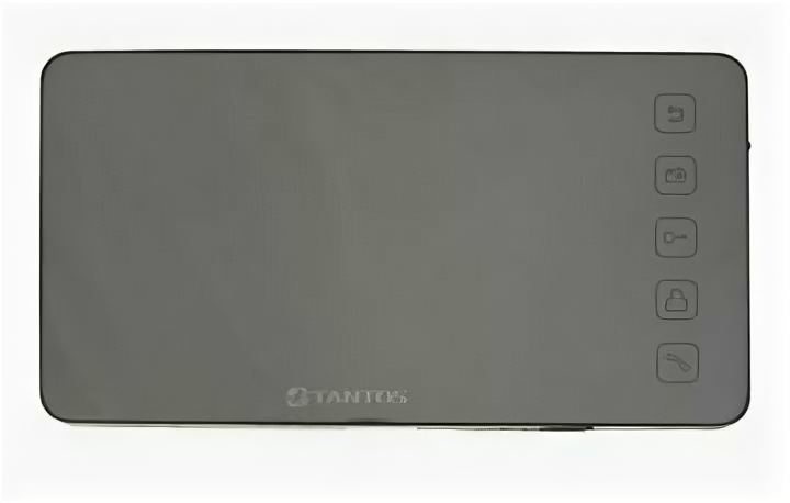 Монитор видеодомофона Tantos Prime SD (Mirror) black - фотография № 3
