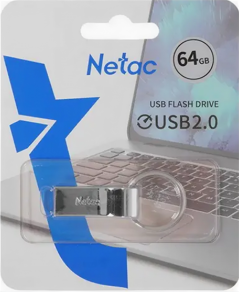 USB Drive Netac U275 USB2.0 64GB, retail version Nt03u275n-064g-20sl