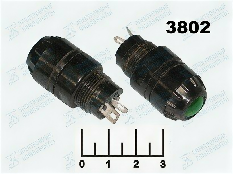 фото Плафон для лампы E10 с резьбой зеленый