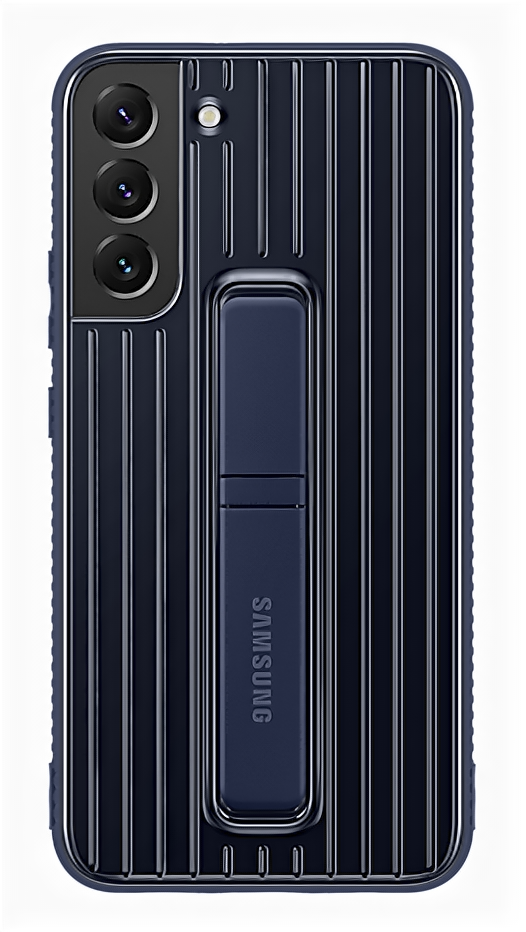 Чехол-накладка Samsung S22+ EF-RS906CNEGRU Protective Standing Cover тёмно-синий