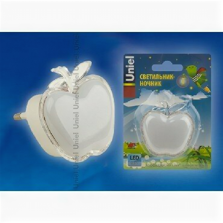 фото Ночник UNIEL (10319) DTL-308 яблоко 2 шт